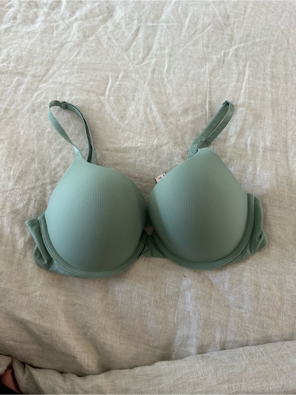 Victoria's Secret Sage Green Padded T-Shirt Bra